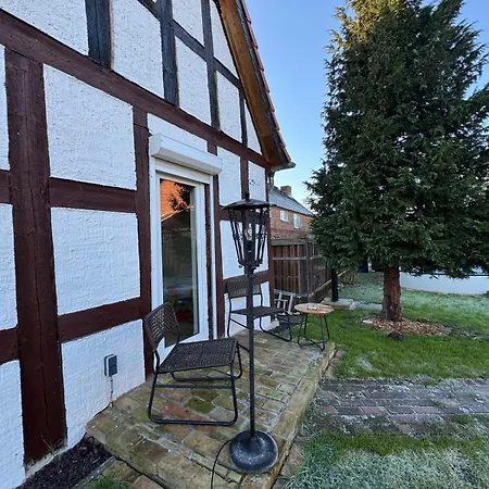 Вилла Historisches Fachwerkhaus Mit Pool & Sauna Klitsche